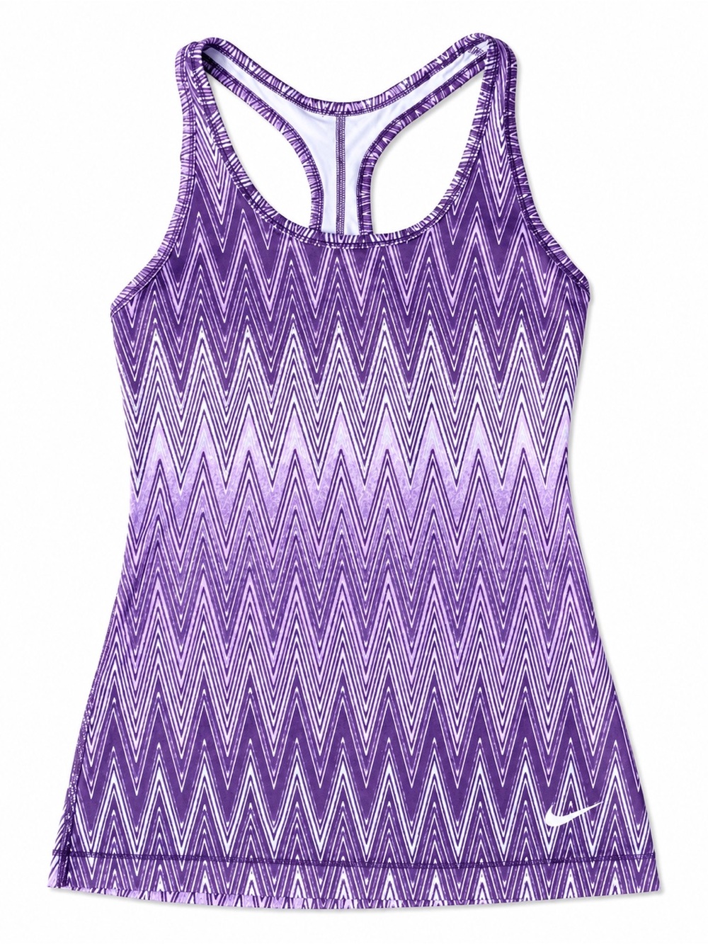 Nike Purple Chevron Racerback Swim Coverup size XS women’s